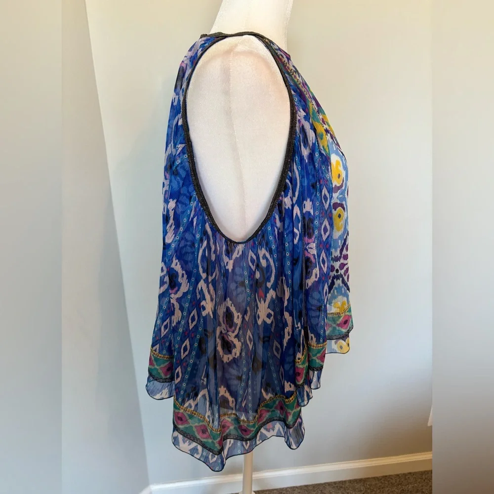 🆕 ZARA Printed Halter-neck Top - Picture 4 of 8